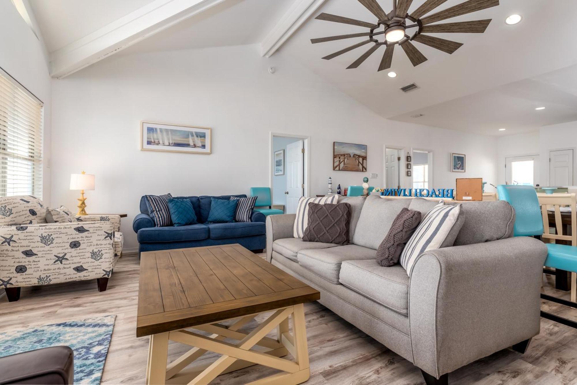 דופין איילנד Sun Spot - True Gulf Front Private Home With Lovely Gulf Side Deck, Home מראה חיצוני תמונה