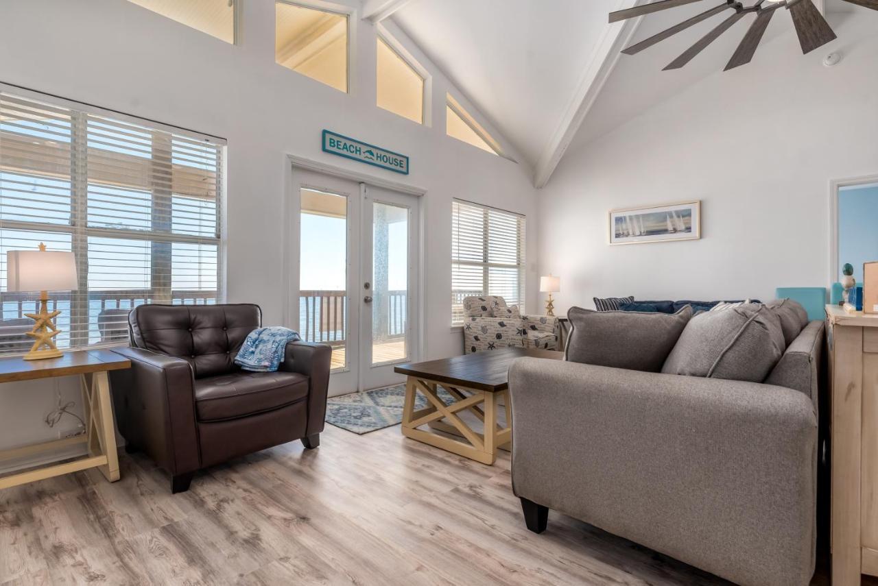 דופין איילנד Sun Spot - True Gulf Front Private Home With Lovely Gulf Side Deck, Home מראה חיצוני תמונה